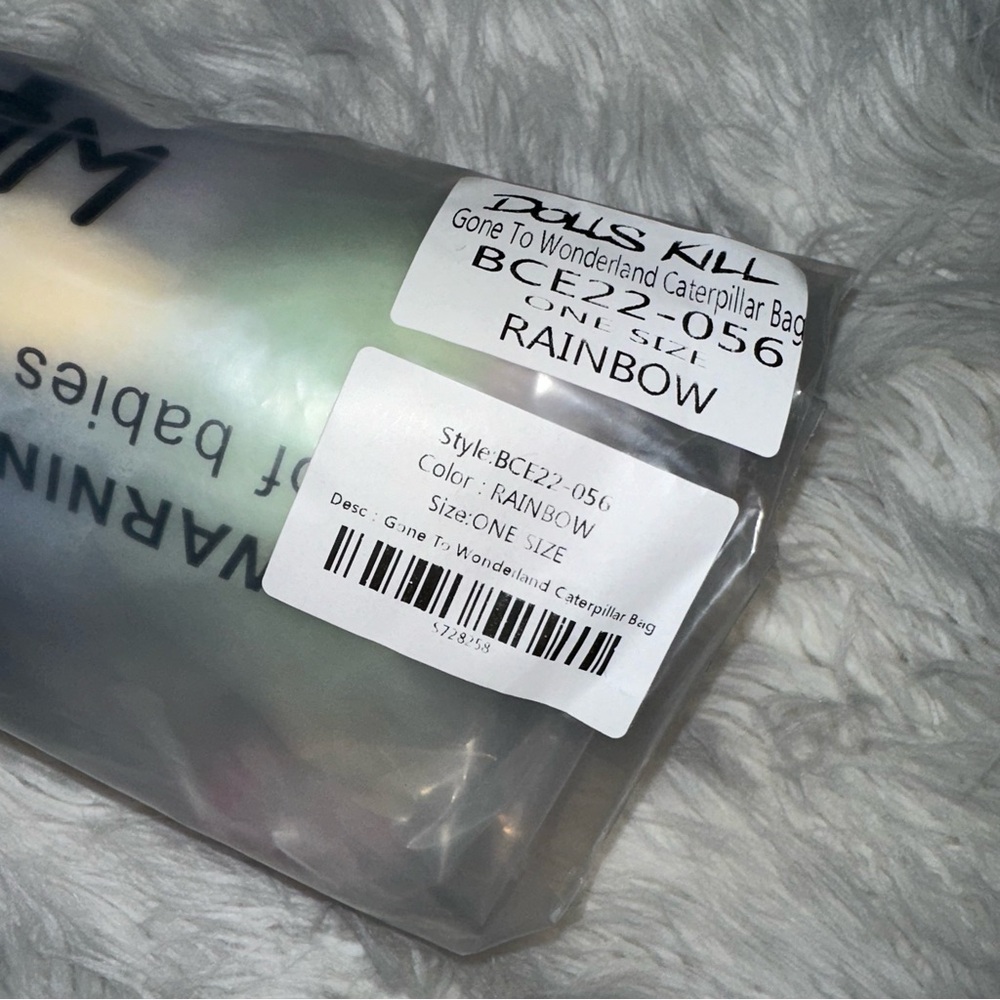 HP🌈[ Club Exx ] Gone to Wonderland Caterpillar Sling Bag - Picture 11 of 14
